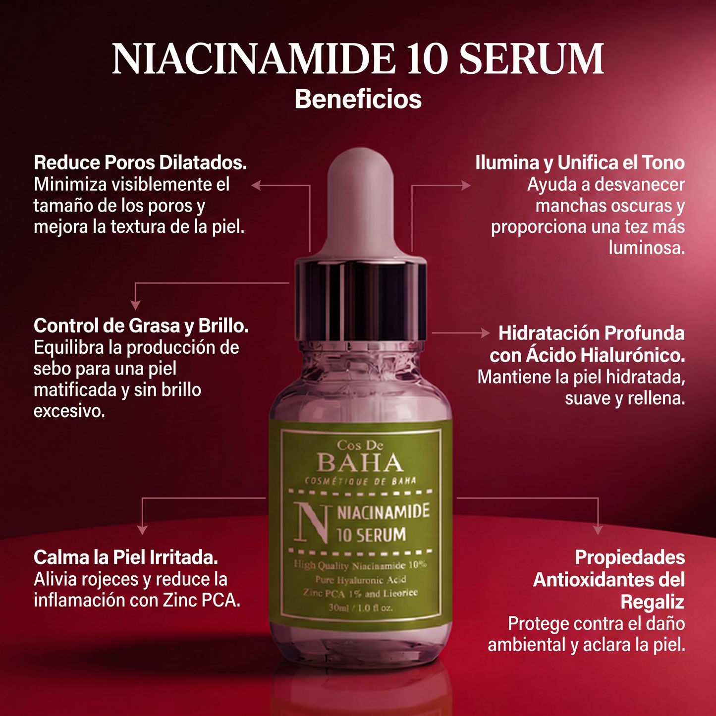 Cos De BAHA (N) Niacinamide 10 Serum