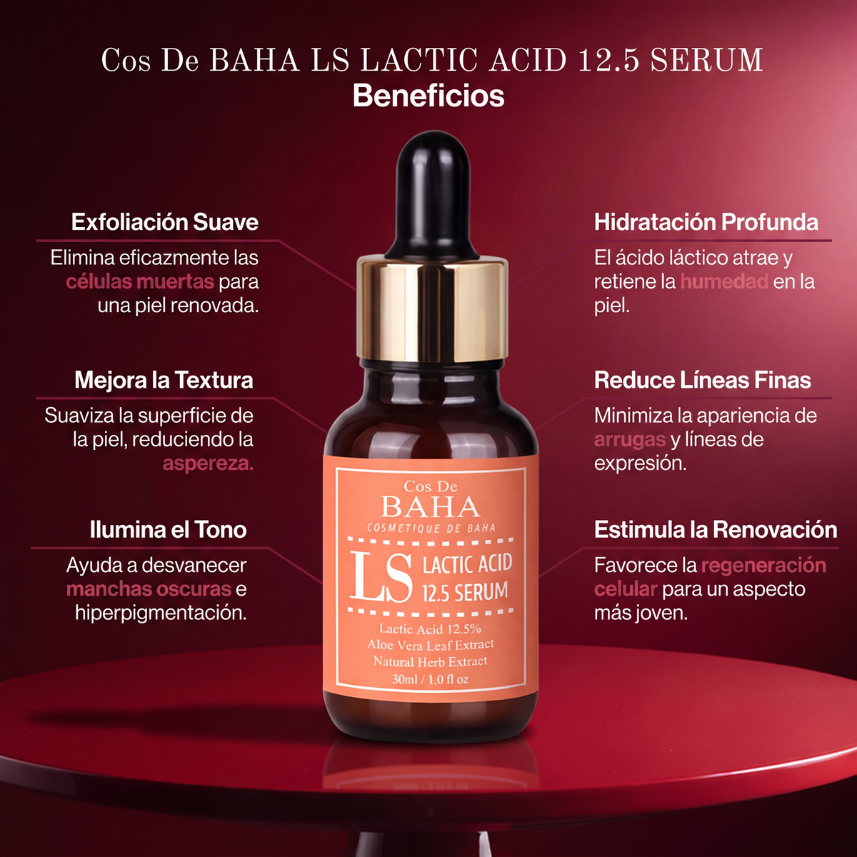 Cos De BAHA (LS) Lactic 12.5% Serum