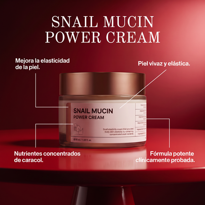B.O.M. Snail Mucin Power Cream