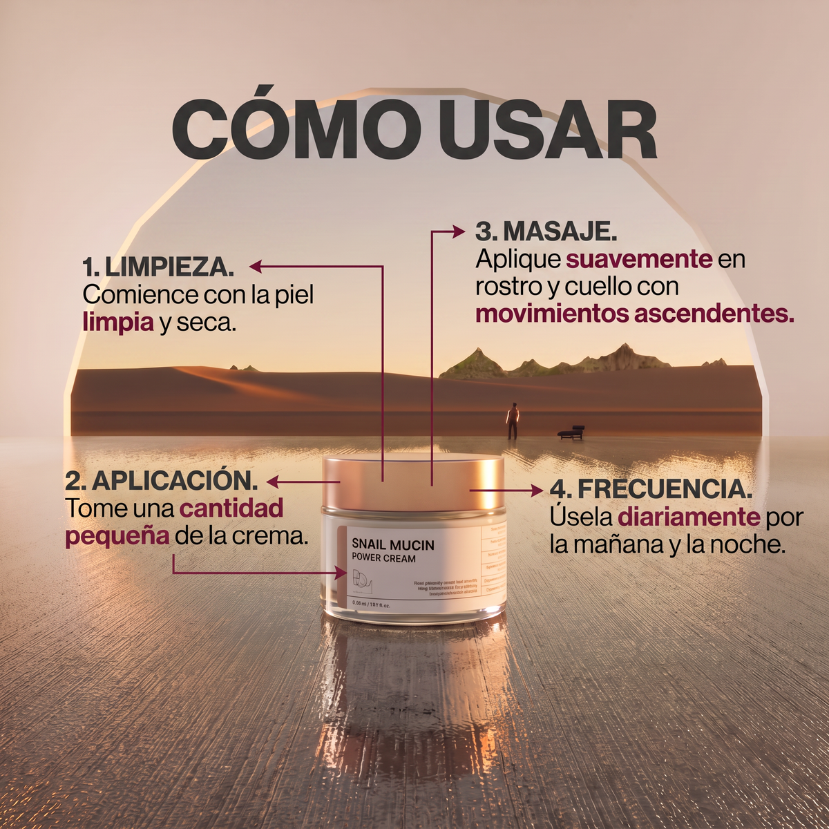B.O.M. Snail Mucin Power Cream