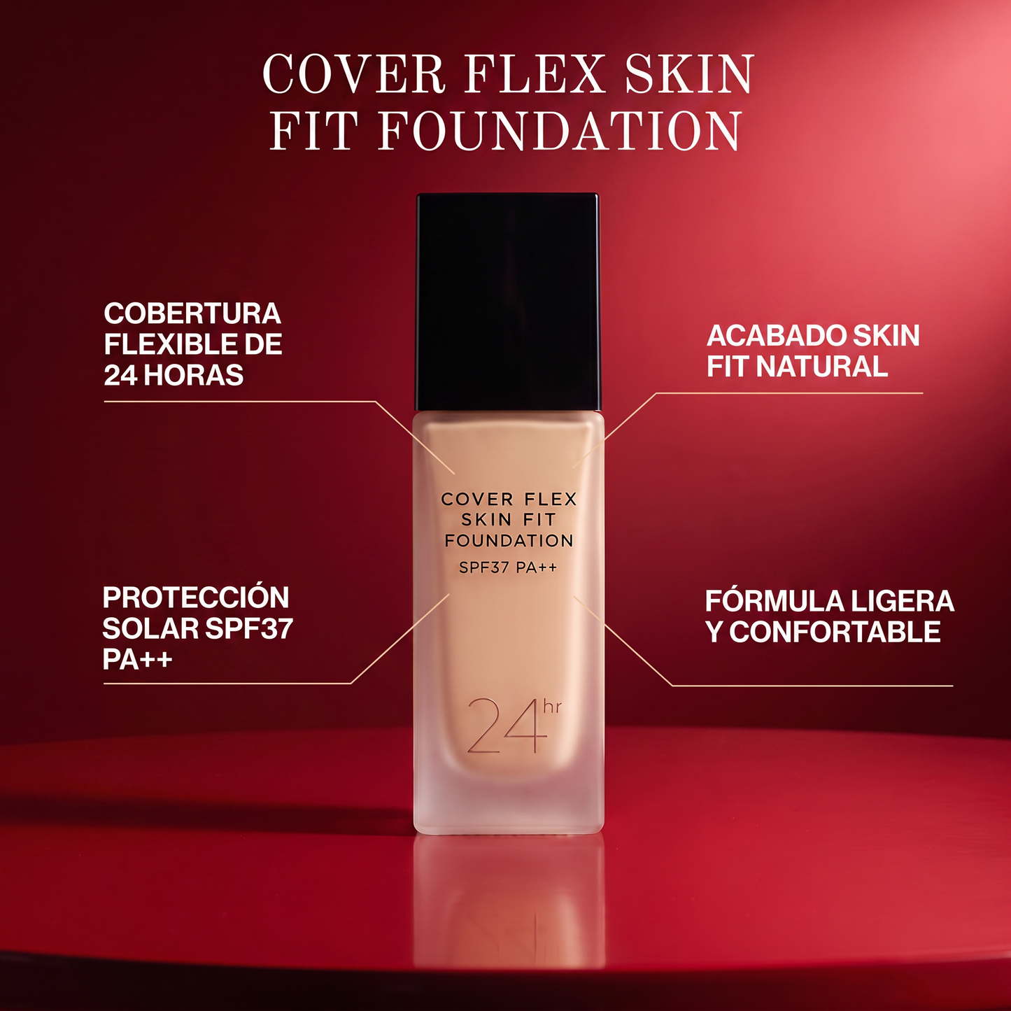 B.O.M. Cover Flex Skin Fit Foundation