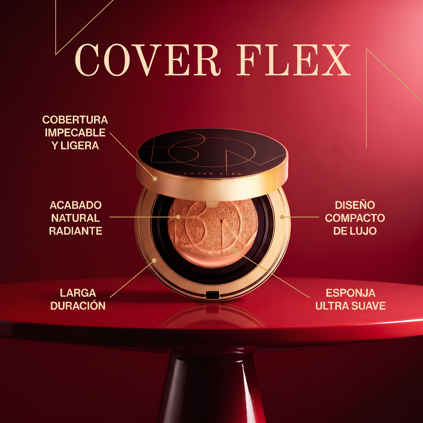 B.O.M. Cover Flex Cushion SPF50+