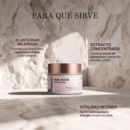 B.O.M. Snail Mucin Power Cream