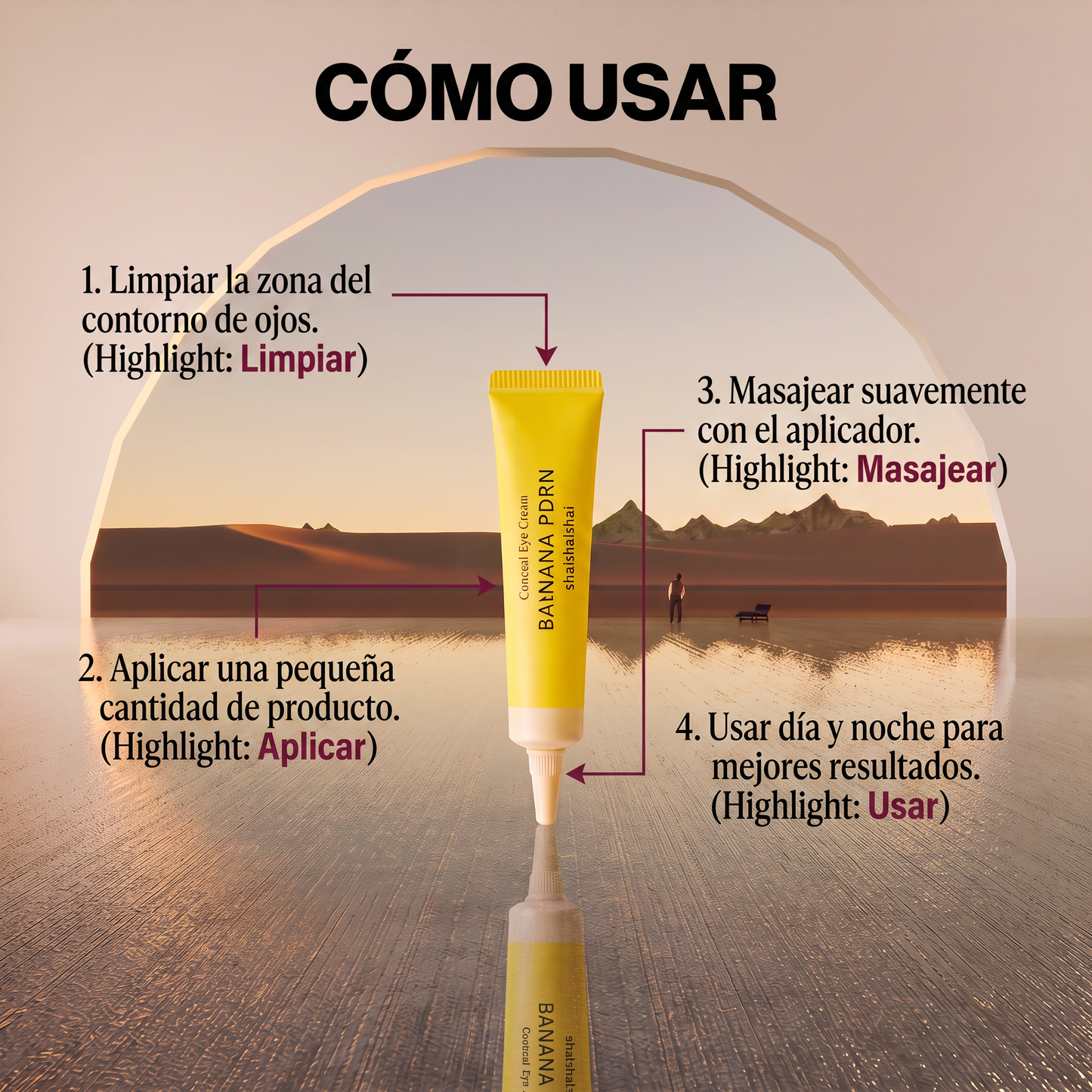 ShaiShaiShai Banana PDRN Conceal Eye Cream