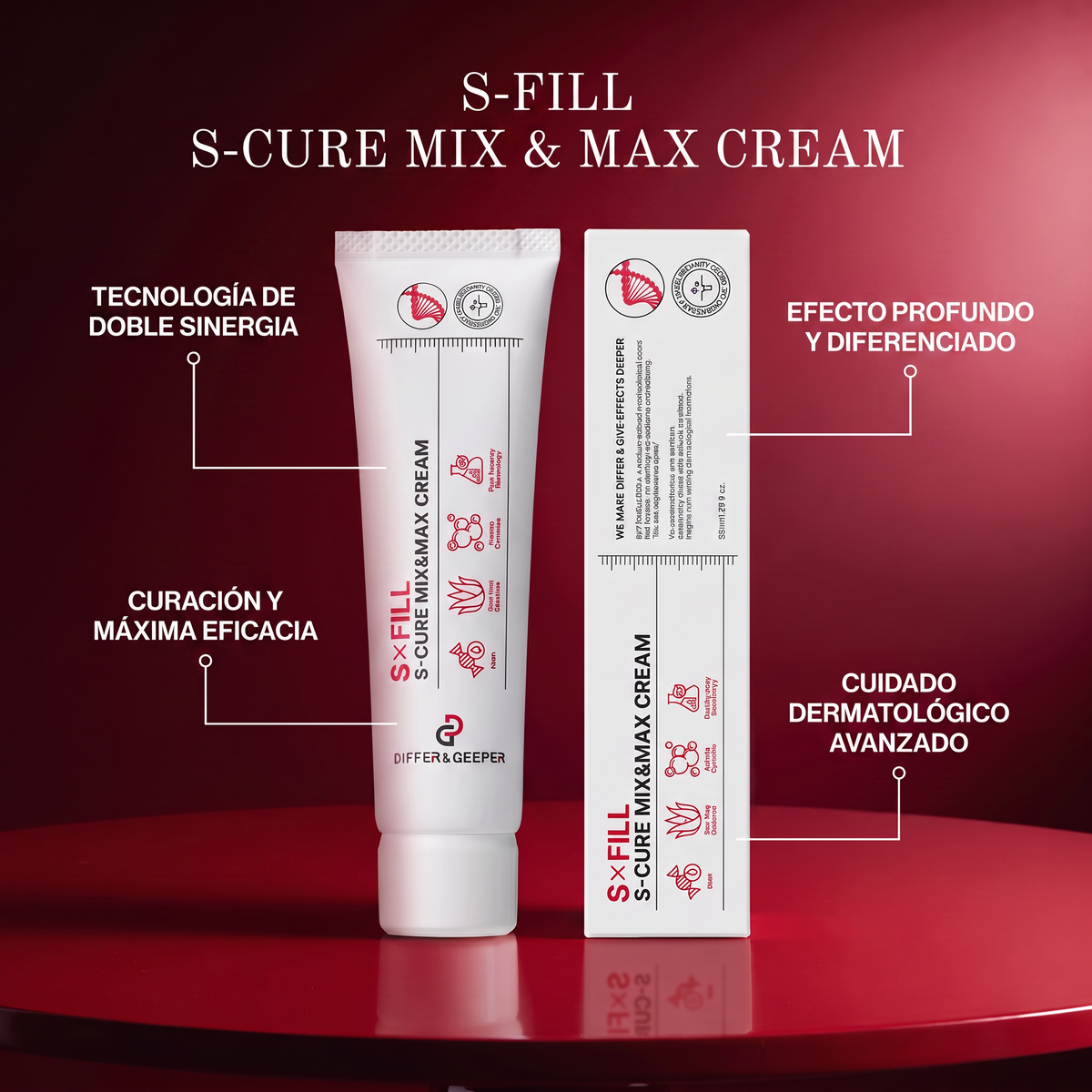Differ&Deeper S-Cure Mix&Max Cream