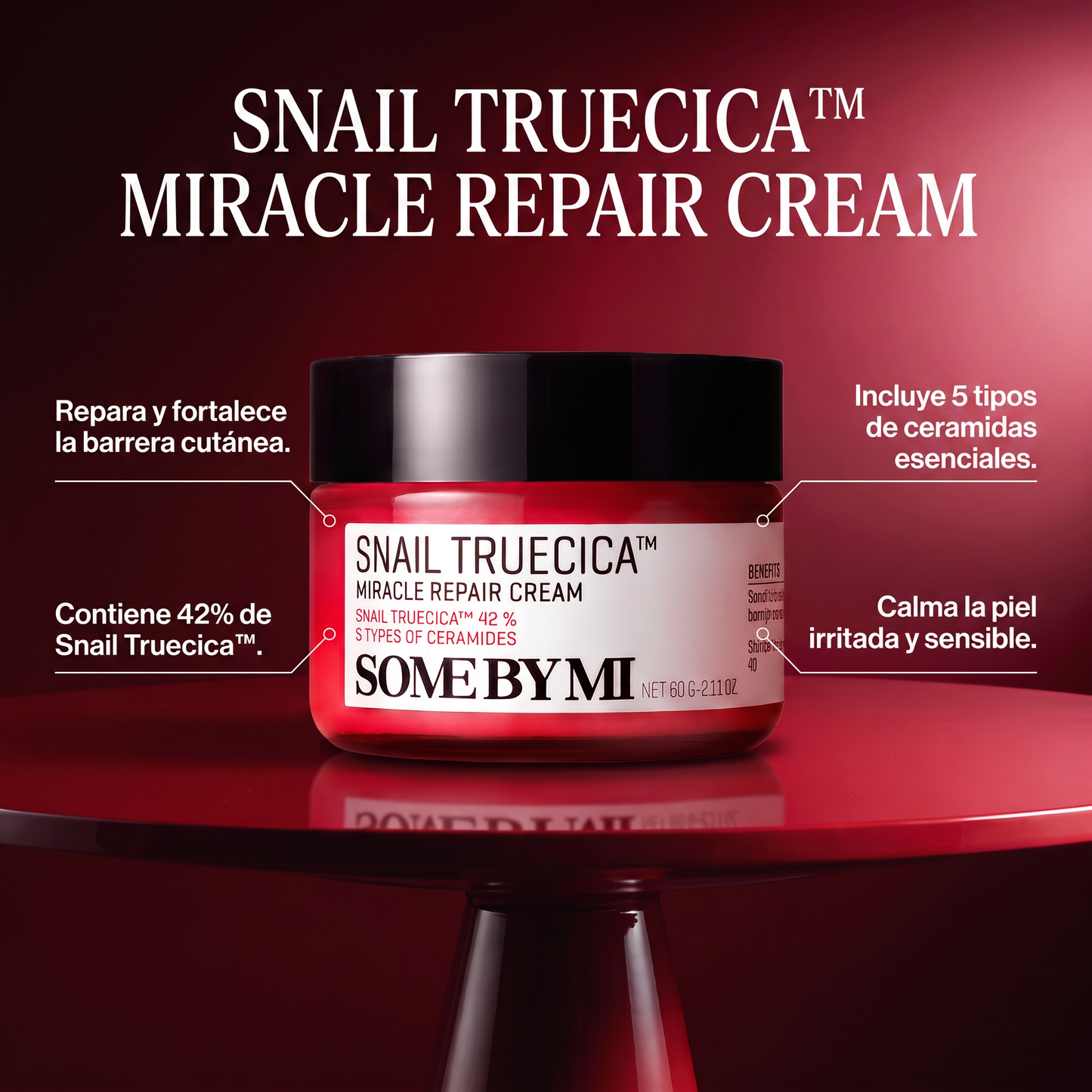 Some By Mi Snail True cica Miracle Repair Cream