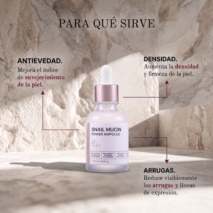 B.O.M. Snail Mucin Power Ampoule