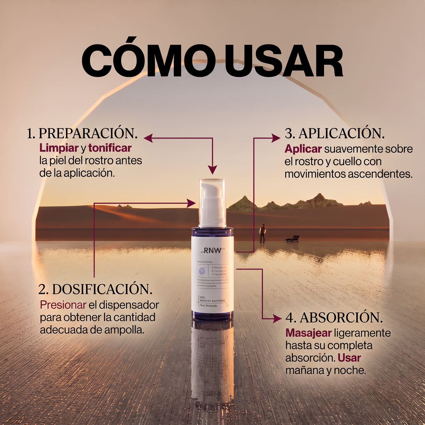 RNW DER MOISTAY Soothing Real Ampoule