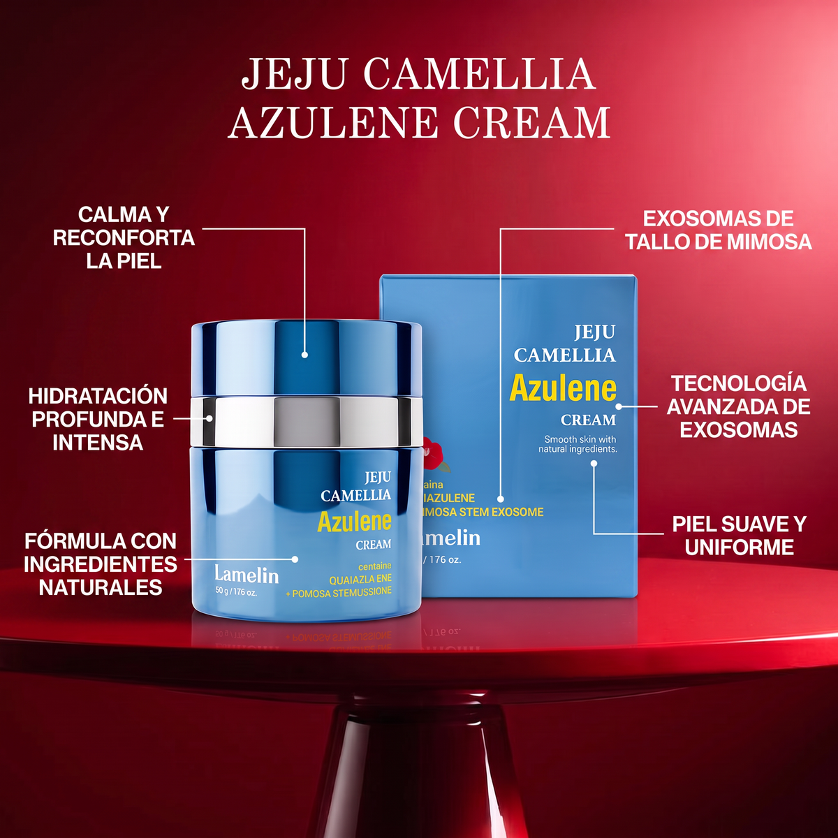 Lamelin Jeju Camelia Azulene Cream