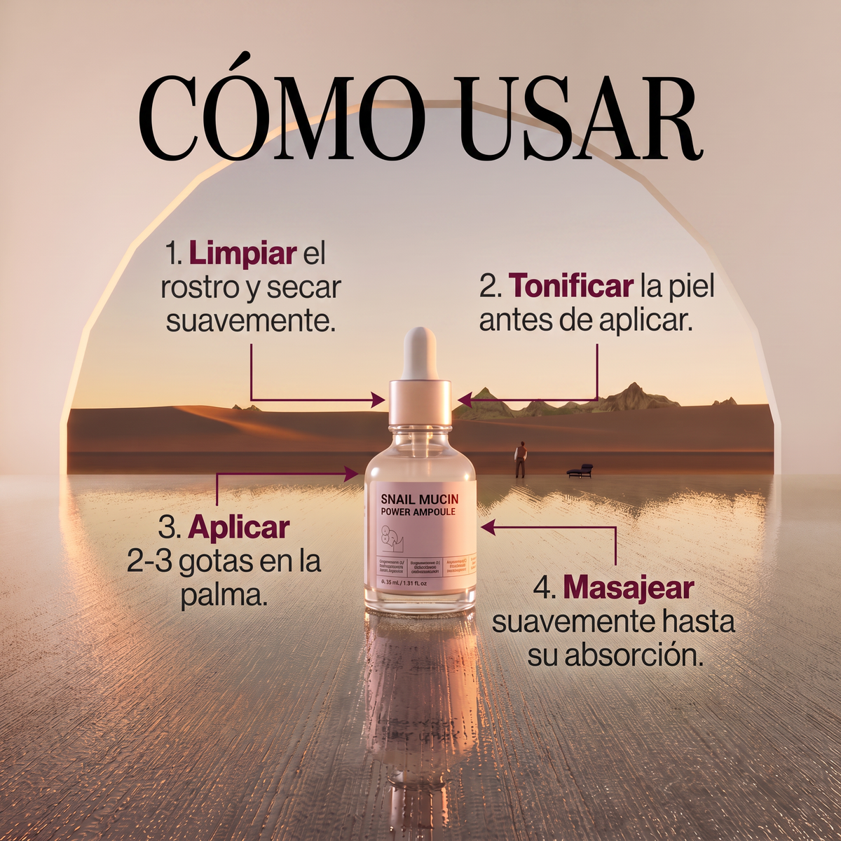B.O.M. Snail Mucin Power Ampoule