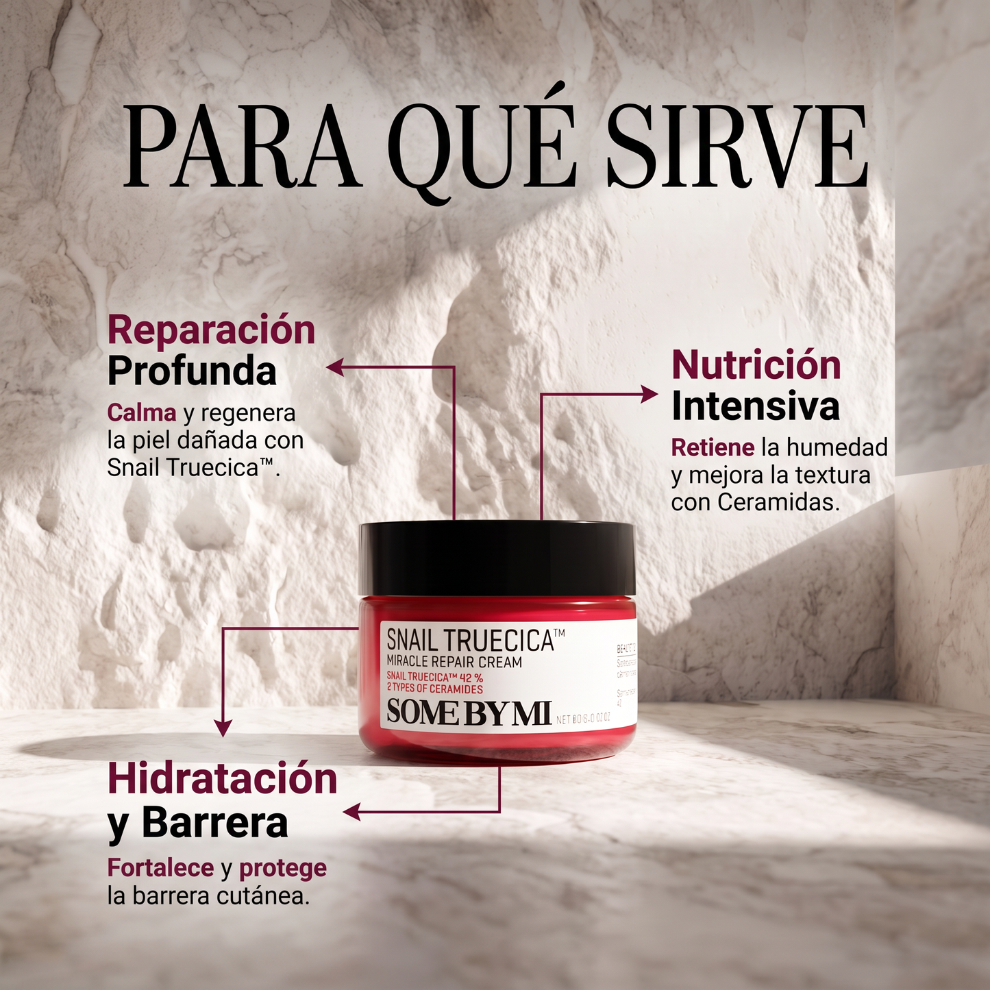 Some By Mi Snail True cica Miracle Repair Cream