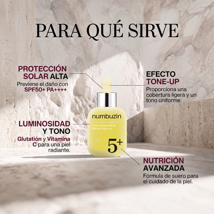 Numbuzin No.5+ Glutathione Vitamin Tone-Up Sun Serum