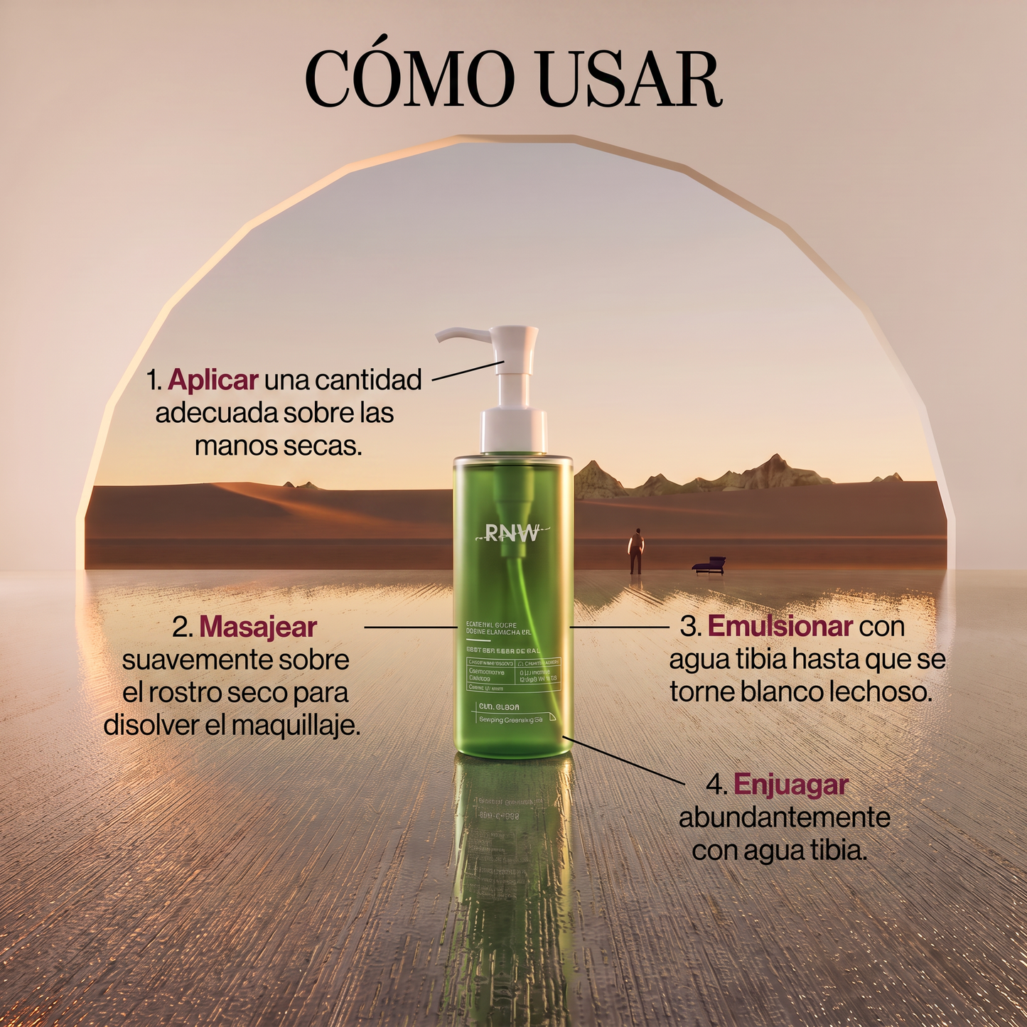 RNW DER. CLEAR Purifying Cleansing Oil