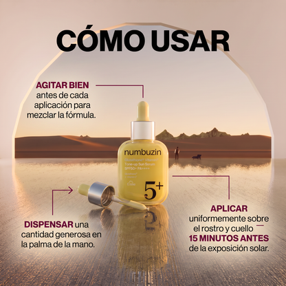 Numbuzin No.5+ Glutathione Vitamin Tone-Up Sun Serum