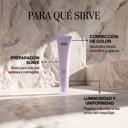 EIIO Silky Correcting Make Up Base 01 Violet