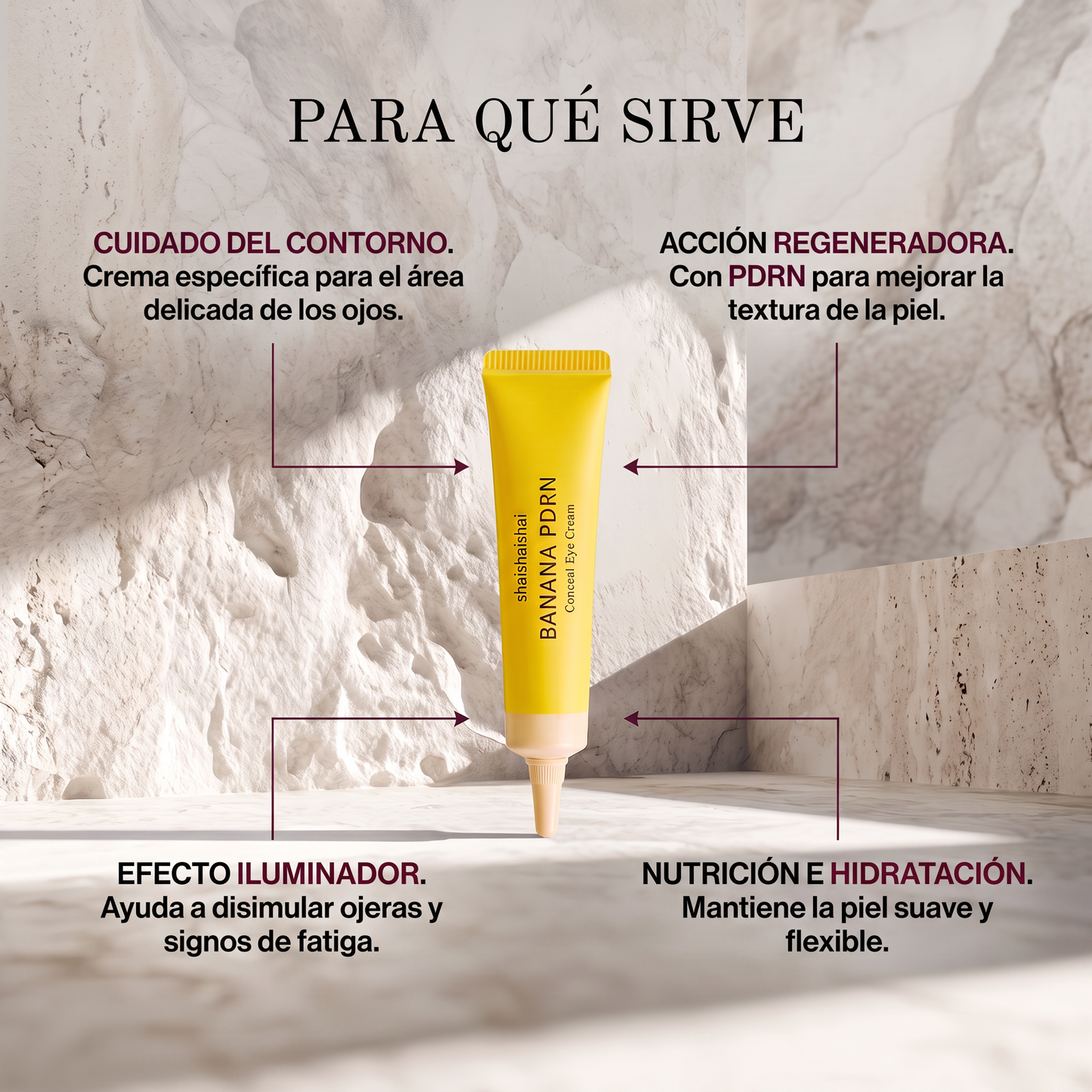 ShaiShaiShai Banana PDRN Conceal Eye Cream
