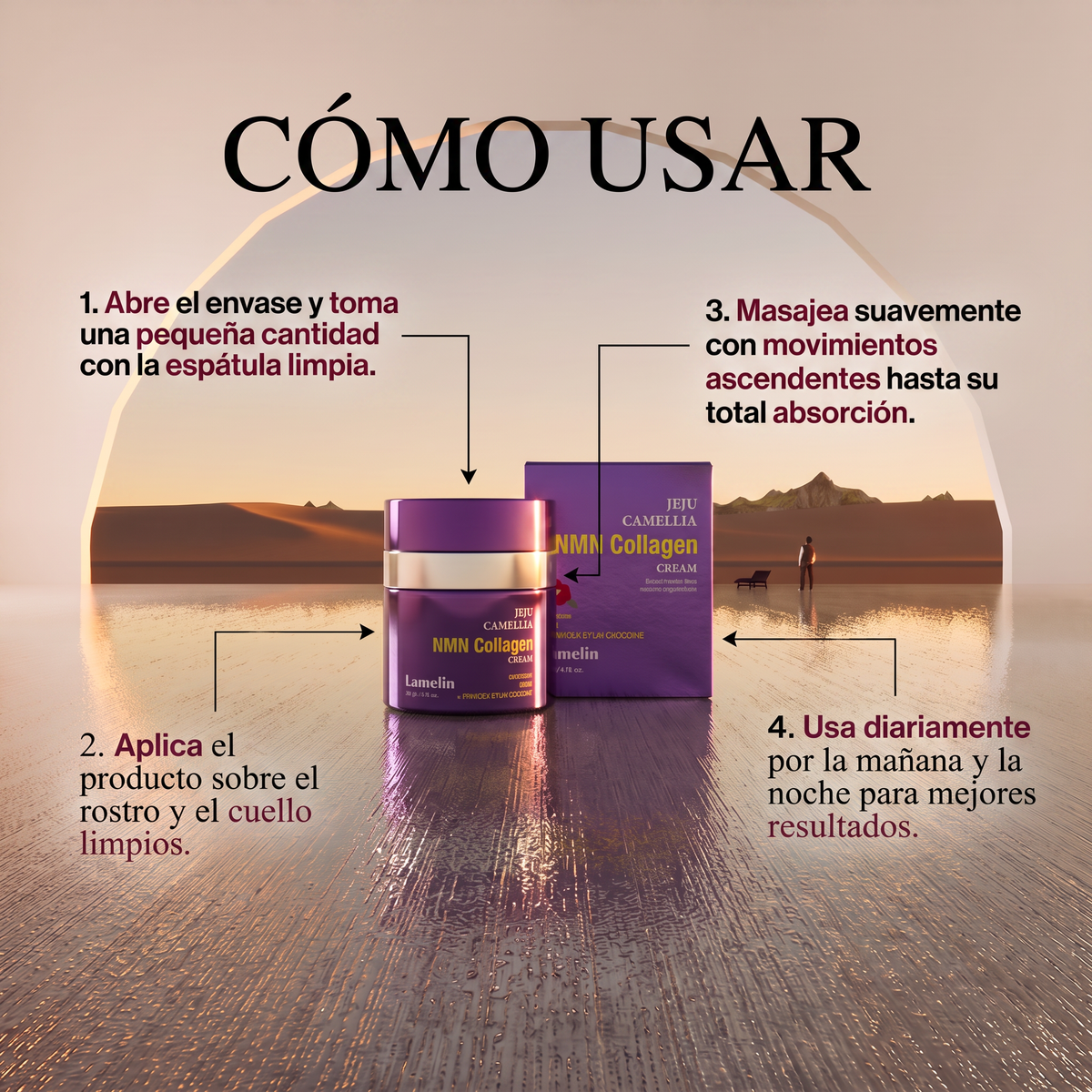 Lamelin Jeju Camellia NMN Collagen Cream