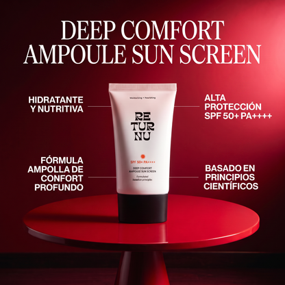Returnu Deep Comfort Ampoule Sunscreen