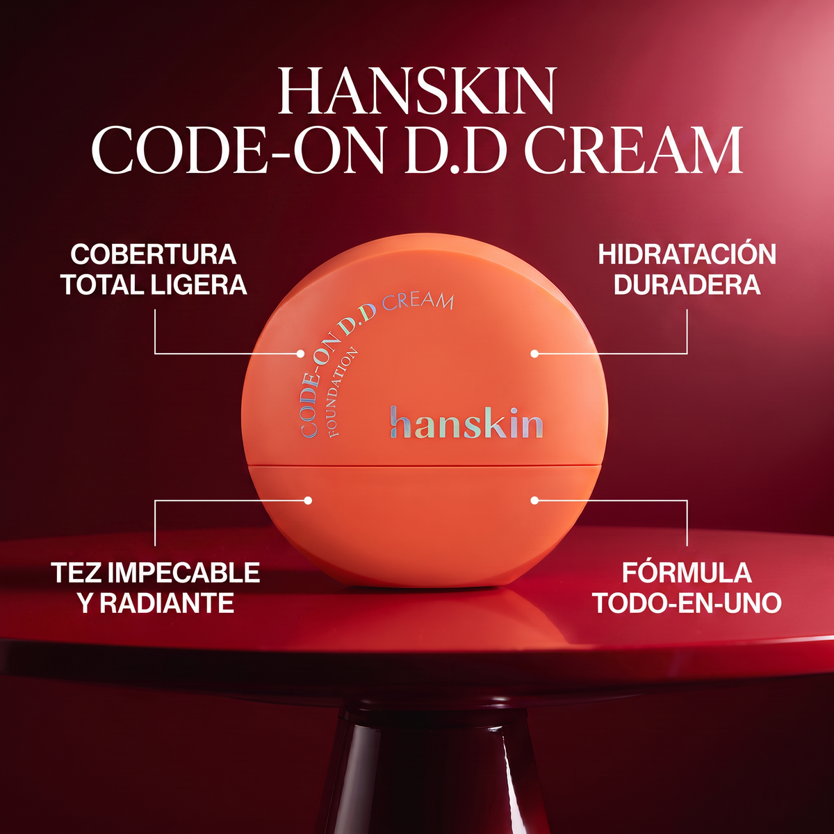 Hanskin Code-On D.D Cream Foundation