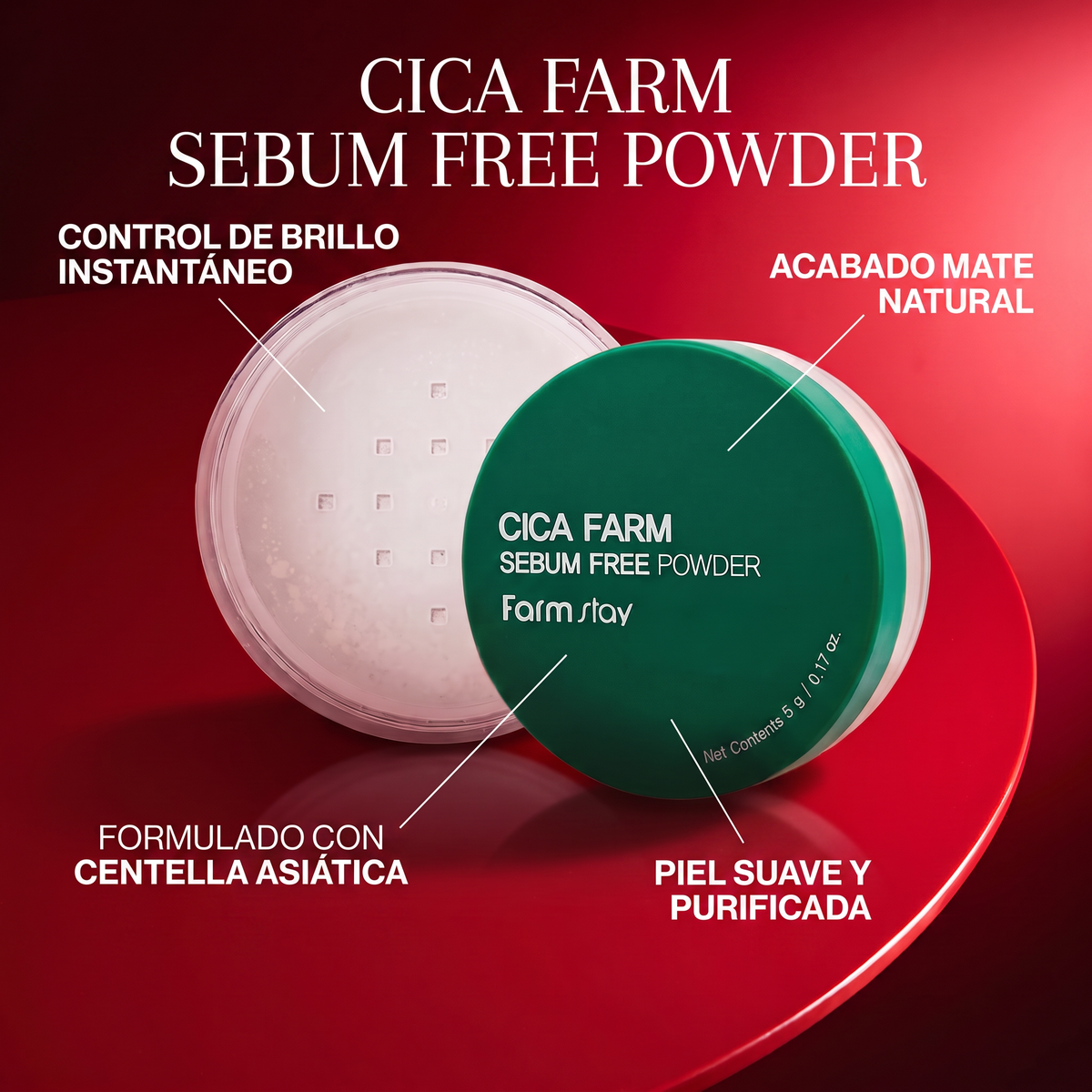 Farmstay Cica Farm Sebum Free Powder