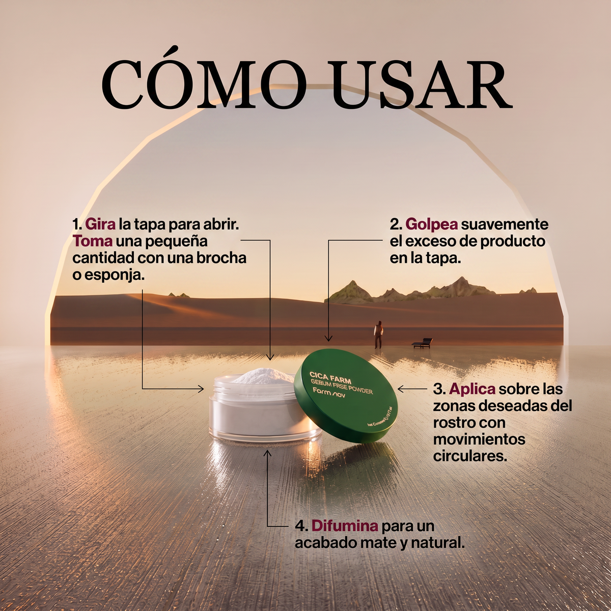Farmstay Cica Farm Sebum Free Powder