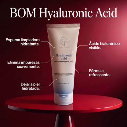 B.O.M. Hyaluronic Acid Moisture Cleansing Foam
