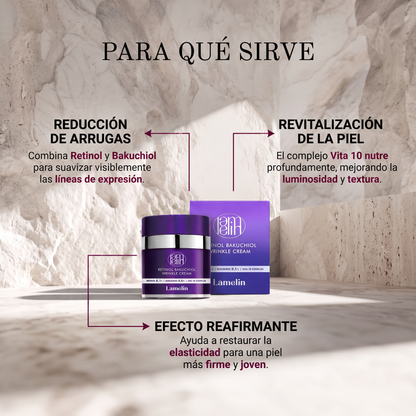 Lamelin Retinol Bakuchiol Wrinkle Cream