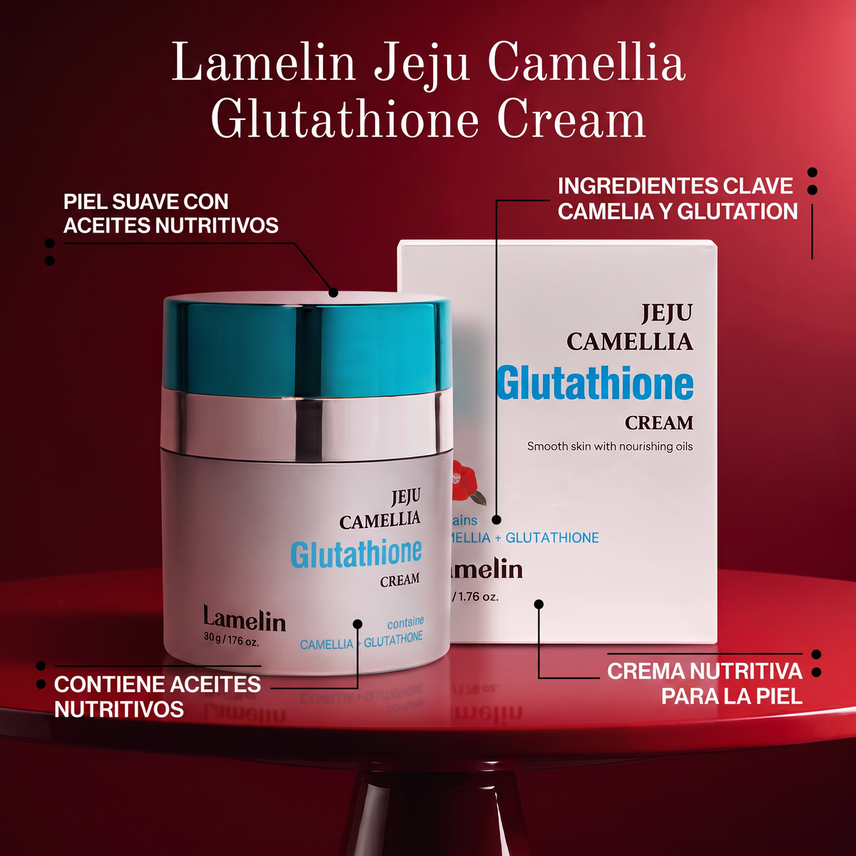 Lamelin Jeju Camellia Glutathione Cream