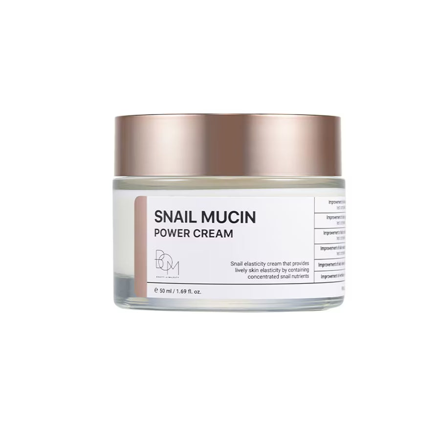 B.O.M. Snail Mucin Power Cream