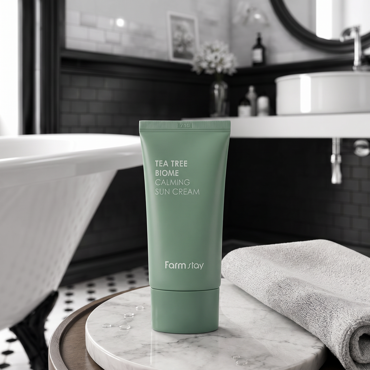 Farmstay Tea Tree Biome Calming Sun Cream
