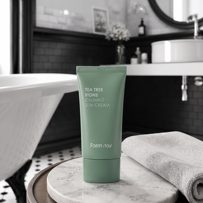 Farmstay Tea Tree Biome Calming Sun Cream