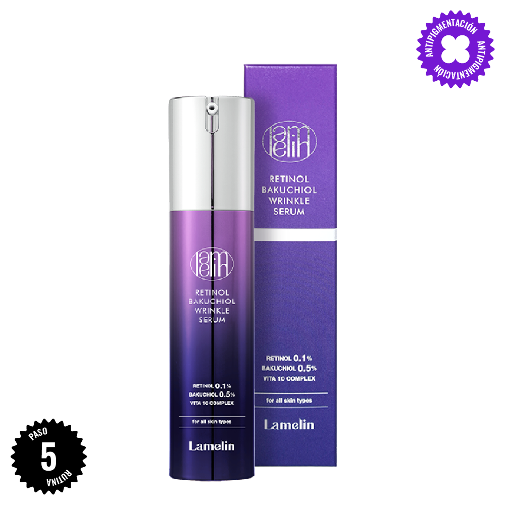 Lamelin Retinol Bakuchiol Wrinkle Serum