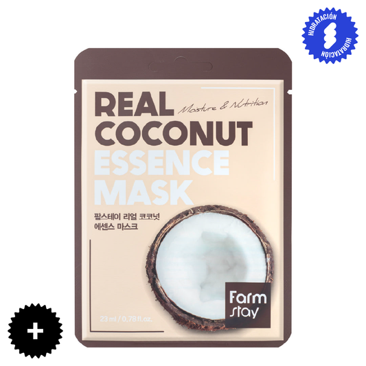 Farmstay Real Coconut Essence Mask (1EA)