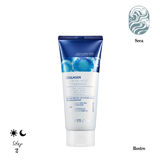Farmstay Collagen Water Full Moist Deep Cleansing Foam