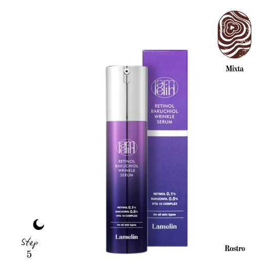 Lamelin Retinol Bakuchiol Wrinkle Serum