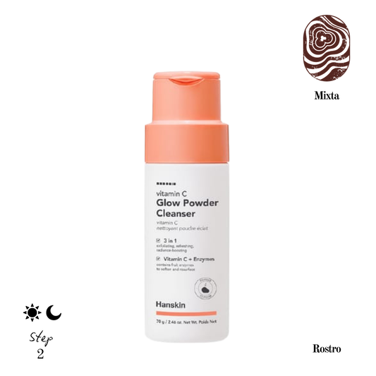 Hanskin Vitamin C Glow Powder Cleanser