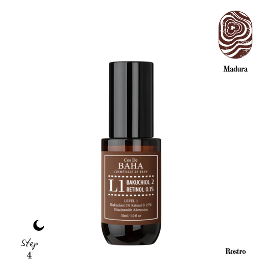 Cos De BAHA (L1) Bakuchiol 2% + Retinol Serum