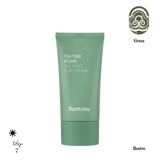Farmstay Tea Tree Biome Calming Sun Cream