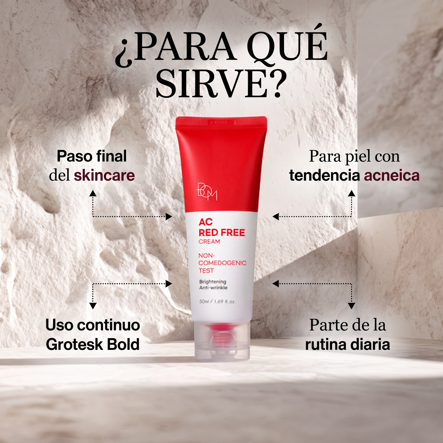 B.O.M. AC Red Free Cream