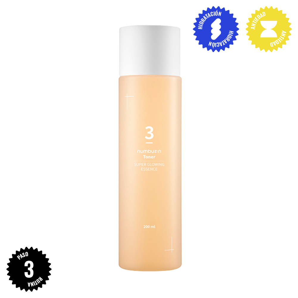 Numbuzin No.3 Super Glowing Essence Toner