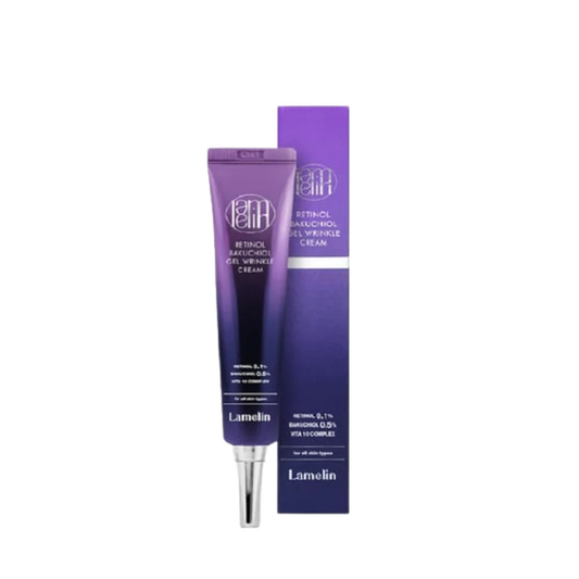 Lamelin Retinol Bakuchiol Gel Wrinkle Cream (Todo tipo de piel/ mejora el tono)