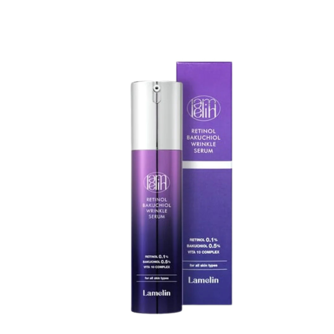 Lamelin Retinol Bakuchiol Wrinkle Serum
