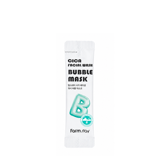 Farmstay Cica Facial Wash Bubble Mask