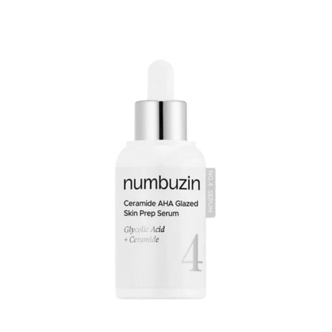 Numbuzin No.4 Ceramide AHA Glazed Skin Prep Serum