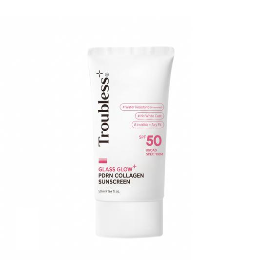 Troubless Glass Glow PDRN Collagen Sunscreen
