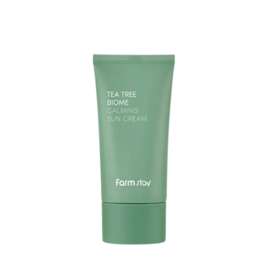 Farmstay Tea Tree Biome Calming Sun Cream