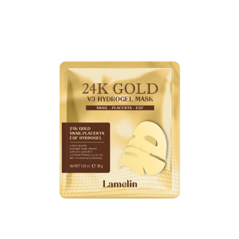 Lamelin 24k Gold V3 Hydrogel Mask (1EA)