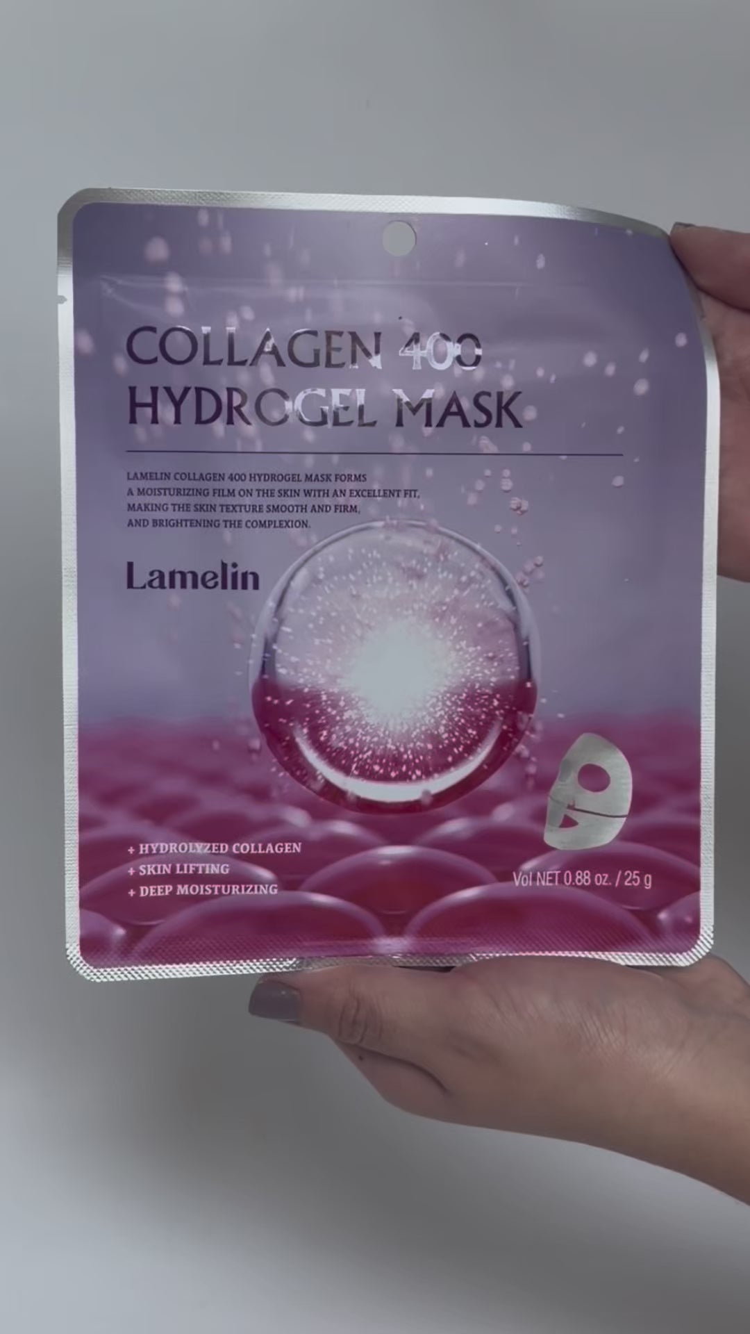 Lamelin Collagen 400 Hydrogel Mask (1EA) – Nuup Beauty